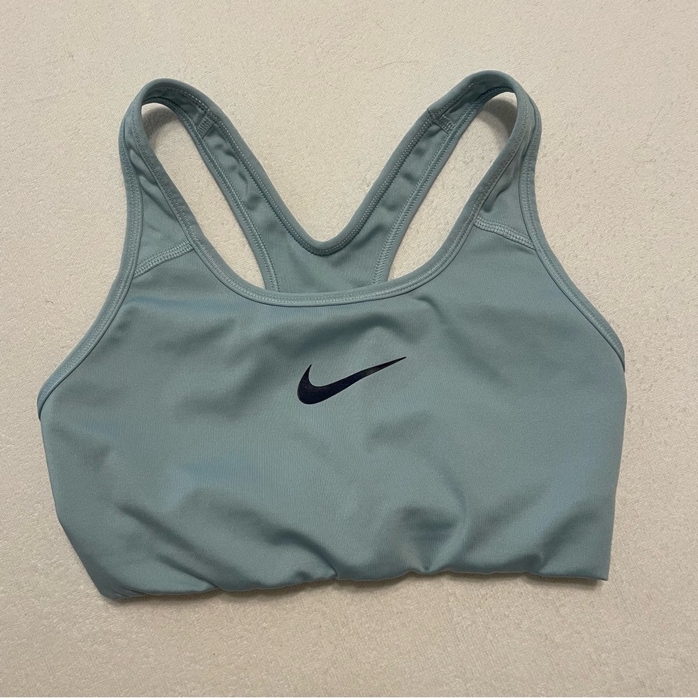 Nike dri-fit sports bra in light blue